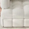 170 cm 2-Seater Boucle Convertible Sleeper Sofa – Queen Pull Out