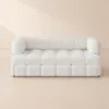170 cm 2-Seater Boucle Convertible Sleeper Sofa – Queen Pull Out