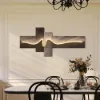 Golden Wave LED Wall Art – USB Powered (1200mm)