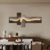 Golden Wave LED Wall Art – USB Powered (1200mm)