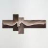 Golden Wave LED Wall Art – USB Powered (1200mm)