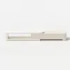 Velar 180 - 290 cm Extendable Fluted TV Unit with Sintered Stone Top & 3 Drawers – Multilayer PlyWood