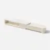 Velar 180 - 290 cm Extendable Fluted TV Unit with Sintered Stone Top & 3 Drawers – Multilayer PlyWood