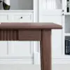 China Style Walnut Ash Wood Home Office Desk with 6 Drawers (62.9")