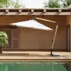 Tevara 300 cm Offset Cantilever Patio Umbrella in White