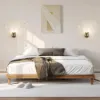 Resin Deer Antler Golden Art Deco LED Wall Sconce