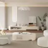 Velar 1803 mm Extendable TV Stand & Coffee Table Set – White