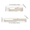 Velar 1803 mm Extendable TV Stand & Coffee Table Set – White