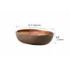 480mm Oval Ceramic Bathroom Sink – Matte Glazed Vessel Sink