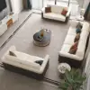 Vertex Modern Leather 3-Piece Living Room Sofa Set – AUD-H1739