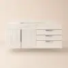 Aro 900 mm Floating Single Bathroom Vanity with Sink, Sintered Stone Top