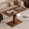1200mm Walnut Lift-Top Height-Adjustable Coffee Table