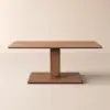 1200mm Walnut Lift-Top Height-Adjustable Coffee Table