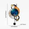 26" LED Silent Wall Clock with Voice-Activated & Dual Power Supply