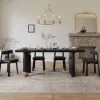 71" Wood Rectangular Dining Table with Seats 6-8 People