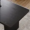71" Wood Rectangular Dining Table with Seats 6-8 People