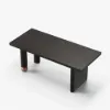 71" Wood Rectangular Dining Table with Seats 6-8 People