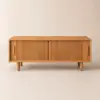 1200mm Solid Rubberwood Natural Entryway Bench with Storage
