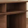 Mid Century Modern 163 cm Rectangular Walnut Veneer Desk with 6 Drawers