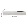 200 cm Modern Sintered Stone LED Flame Humidifier TV Stand with 2 Drawers – AUD-H1781