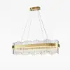 1000mm Crystina Modern LED Crystal Kitchen Island Light with Remote Control