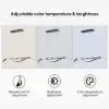 LED Linear Kitchen Island Light – 4-Light Dimmable Black Fixture with Glass Globe Shades