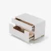 711 mm Wide Smart Bedside Table with Charging Station & Light