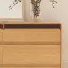 Meloa 120 cm Wooden 6-Drawer LED Dresser with Charging Station