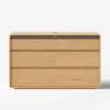 Meloa 120 cm Wooden 6-Drawer LED Dresser with Charging Station