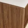 1010mm Wood Shoe Storage Entryway Bench Leather Upholstered – AUD-H1819
