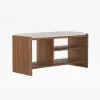 1010mm Wood Shoe Storage Entryway Bench Leather Upholstered – AUD-H1819