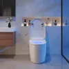 Smart Toilet with Heated Seat White Dual Flush (4 Star)