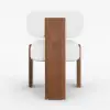 Mid-Century Modern Wood Dining Chairs Set of 2 – AUD-H1825