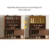 Ash Wood Veneer Shoe Storage Fluted Entryway Cabinet – AUD-H1850