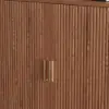 Ash Wood Veneer Shoe Storage Fluted Entryway Cabinet – AUD-H1850