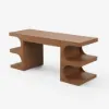 Modern 163 cm Rectangular Walnut Writing Desk with Storage