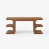 Modern 163 cm Rectangular Walnut Writing Desk with Storage