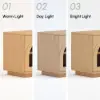 Arune 183 cm Arched Glass Doors TV Unit with Storage and LED – Stand – AUD-H1859