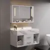 1000mm White LED Medicine Cabinet with Adjustable Lighting, Demister & Digital Clock