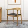 Dining Set 39"-55" Japandi Extendable Dining Table Gray with 4 Chairs