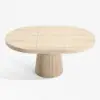 Dining Set 39"-55" Japandi Extendable Dining Table with 6 Chairs – AUD-H1866