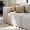 2200mm 2-Piece Modular Anti-scratch Performance Velvet Sectional