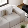 2200mm 2-Piece Modular Anti-scratch Performance Velvet Sectional
