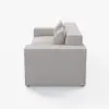 2200mm 2-Piece Modular Anti-scratch Performance Velvet Sectional