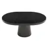 Dining Set 1000-1400mm Japandi Extendable Dining Table Black with 4 Chairs