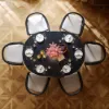 Dining Set 1000-1400mm Japandi Extendable Dining Table Black with 6 Chairs