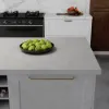 1830mm Modern Laminate Kitchen lsland Gray with Storage