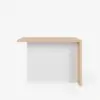 Modern 130 cm Wood Kitchen Island with Storage, Natural