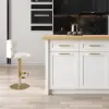 1830mm Large Walnut Kitchen Island with Storage Modern Kitchen Cabinet
