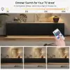 Aura 213 cm Ash Wood Fluted Black TV Unit with Sintered Stone Top
